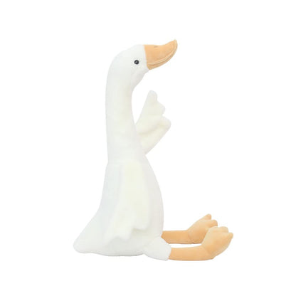15.7" Swan Stuffed Animal,Goose Plush White Stuffed Animal Toy