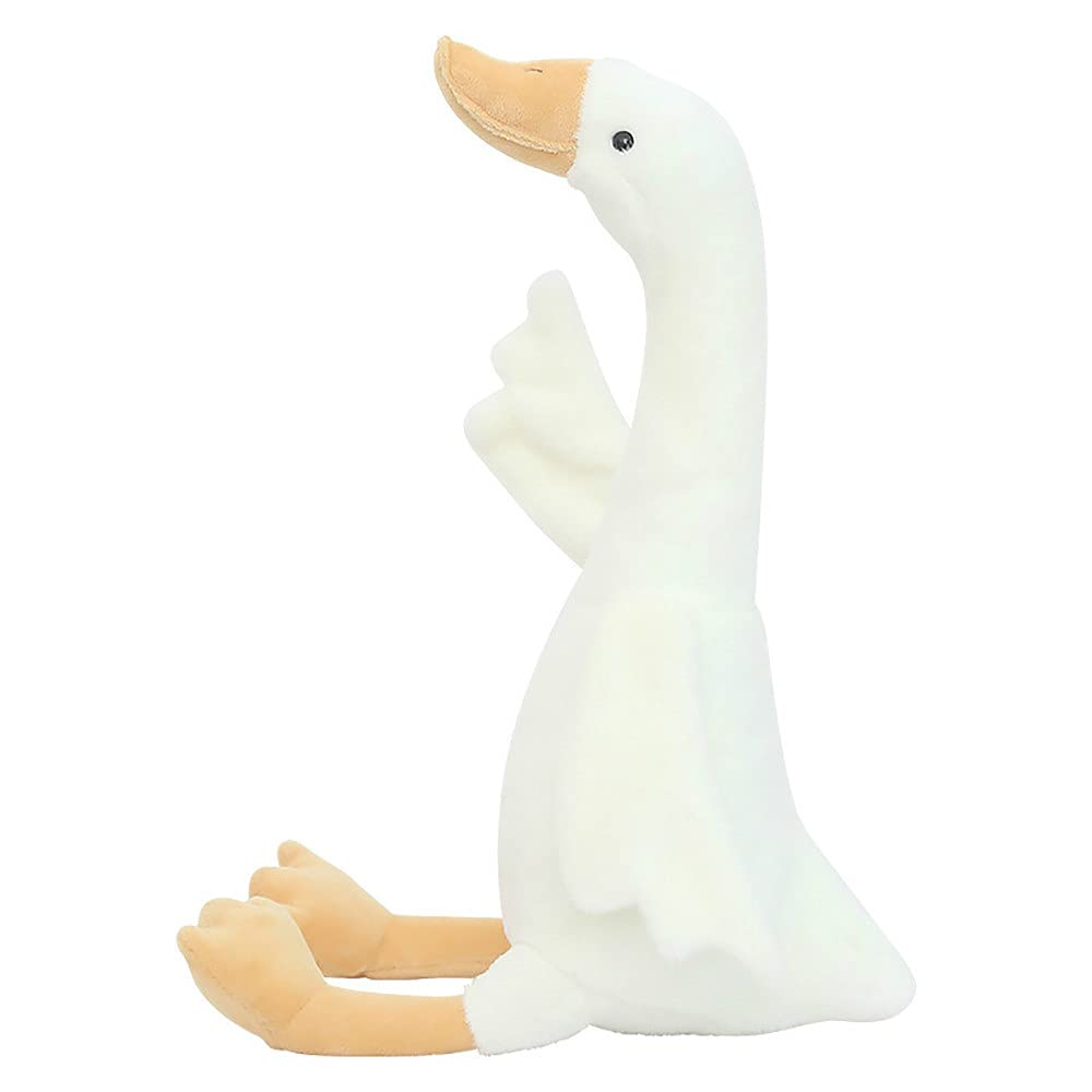 15.7" Swan Stuffed Animal,Goose Plush White Stuffed Animal Toy