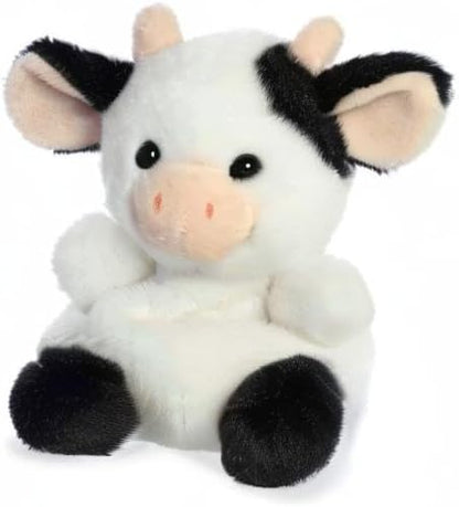 Aurora Palm Pals 4.5" Sweetie Cow Adorable Plush