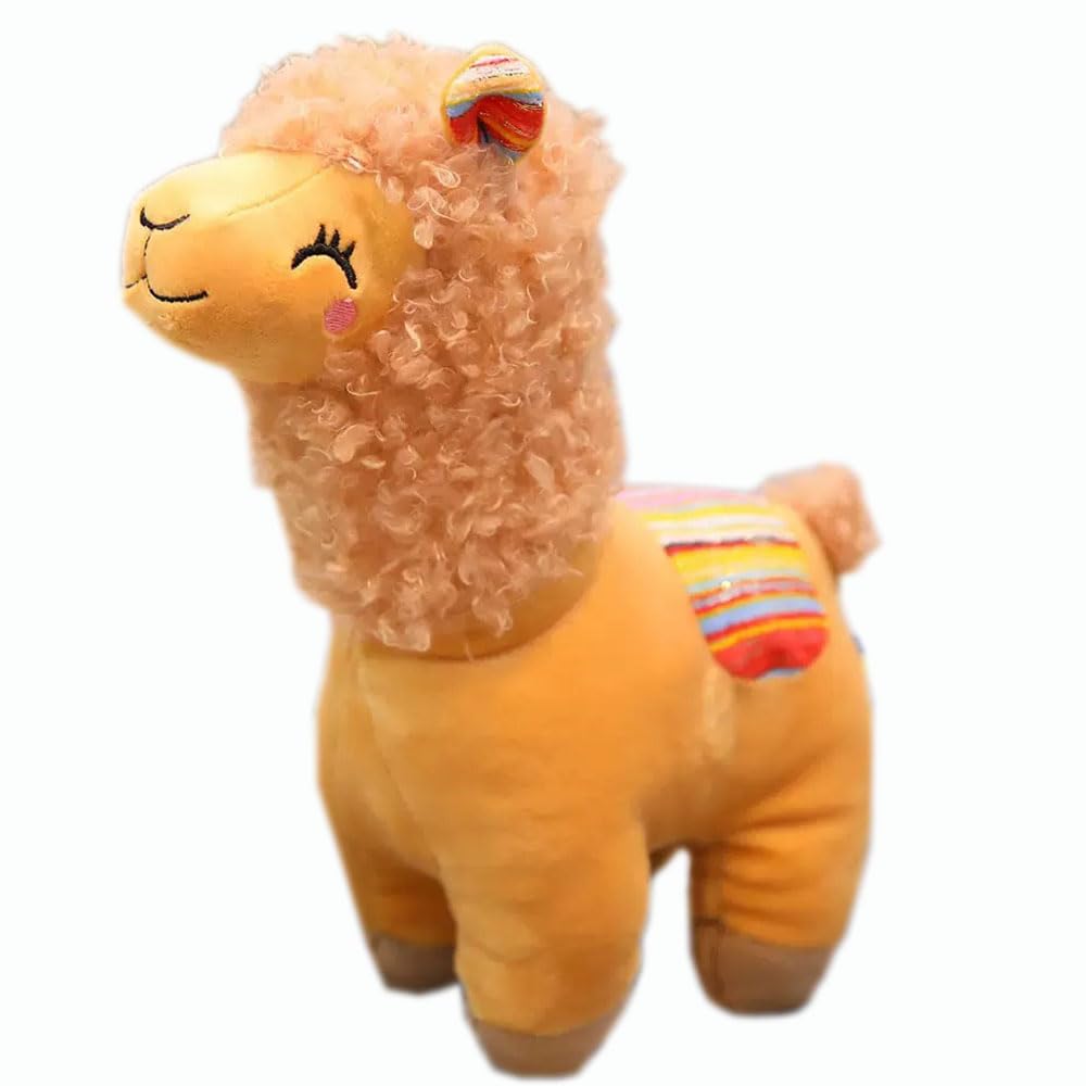 YUKOUQIAN Cow Stuffed Animal Cute Cow Plush Doll Toy 8 inch for Girls Boys Christmas (zuoniu Brown)