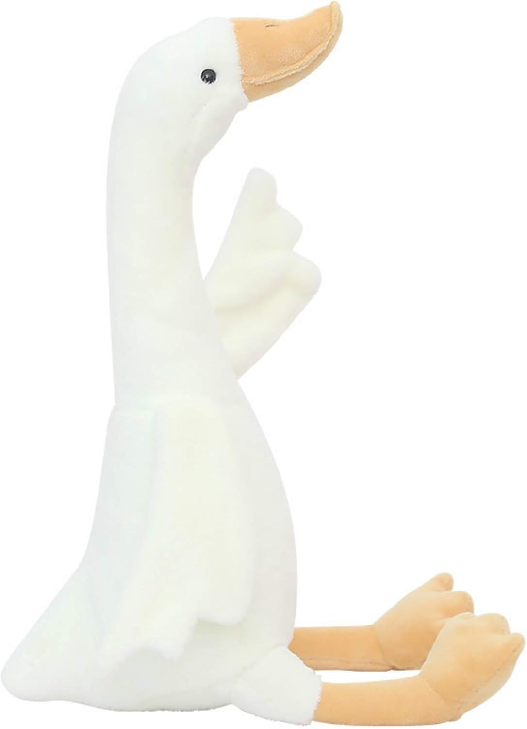 15.7" Swan Stuffed Animal,Goose Plush White Stuffed Animal Toy