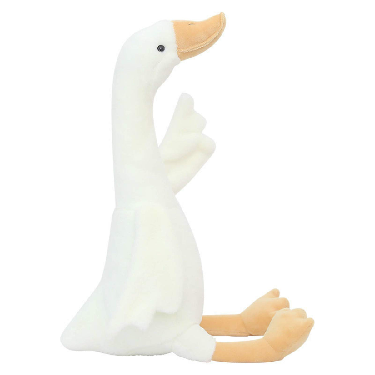 15.7" Swan Stuffed Animal,Goose Plush White Stuffed Animal Toy