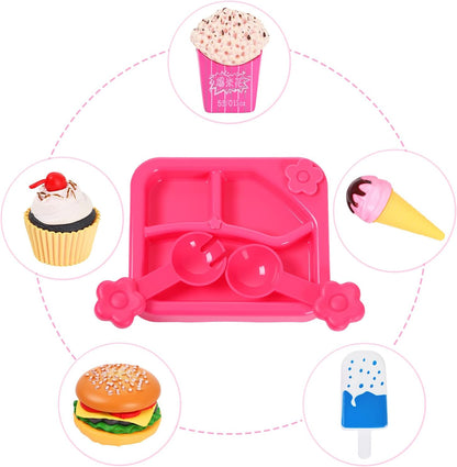 Ecore Fun American 18 Inch Chef Doll Clothes & Play Food Accessories Set