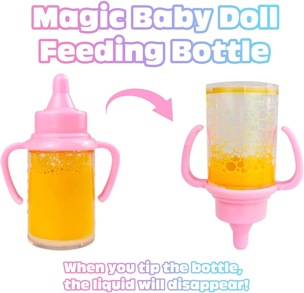 15 Pack Baby Doll Accessories, Feeding and Caring Set with Diaper Bag, Bottles, Dolls Diaper and Changing Mat, Baby Doll Stuff Clothes for Girls, Pretend Play Set Gifts for Kids Toddler