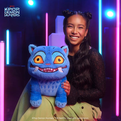 Kpop Demon Hunters 12-inch Derpy Tiger - Ultra-Soft Collectible Movie Character - Cuddle-Ready Plush for Fans & Collectors - Ages 6+