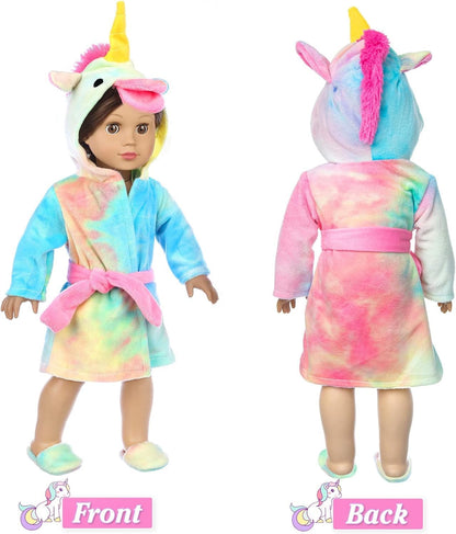 XFEYUE American 18" Doll Clothes and Sleeping Bag Accessories Outfit Set