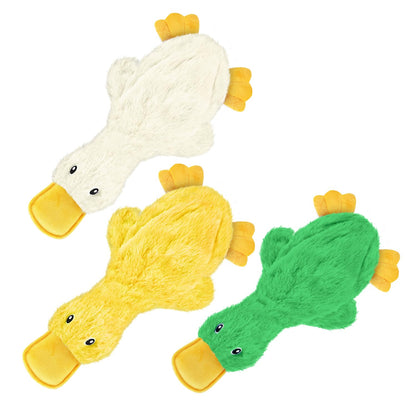 Best Pet Supplies Interactive Squeaky Dog Toy - Crinkle Chicken, Brown