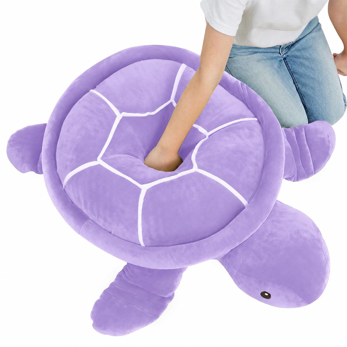 Dalmao 28 Inch Big Sea Turtle Stuffed Animals, Cute Giant Large Jumbo Soft Plush Toys, Ocean Green Turtle Plushie Body Pillow, Gifts for Kid Boys, Girls, Girlfriend, Birthday