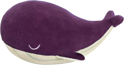 Whale Plush Pillow, Blue 10 Inch, Cute Stuffed Animal Plushies