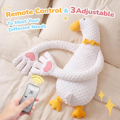 Animal Stuffed Plush Toy, 25.5" White Goose Plush Doll,Large Animal Pillow