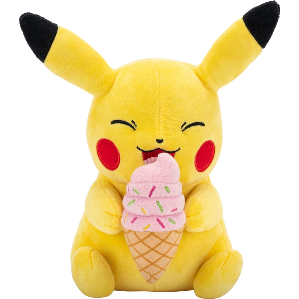 Pokémon Pikachu Plush - 8-Inch Soft Plush with Authentic Details