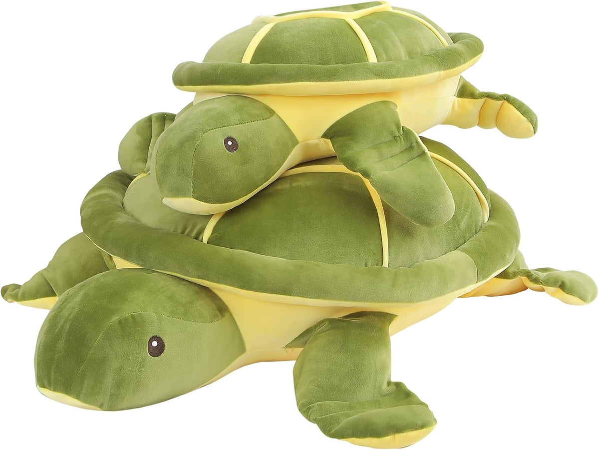 Dalmao 28 Inch Big Sea Turtle Stuffed Animals, Cute Giant Large Jumbo Soft Plush Toys, Ocean Green Turtle Plushie Body Pillow, Gifts for Kid Boys, Girls, Girlfriend, Birthday