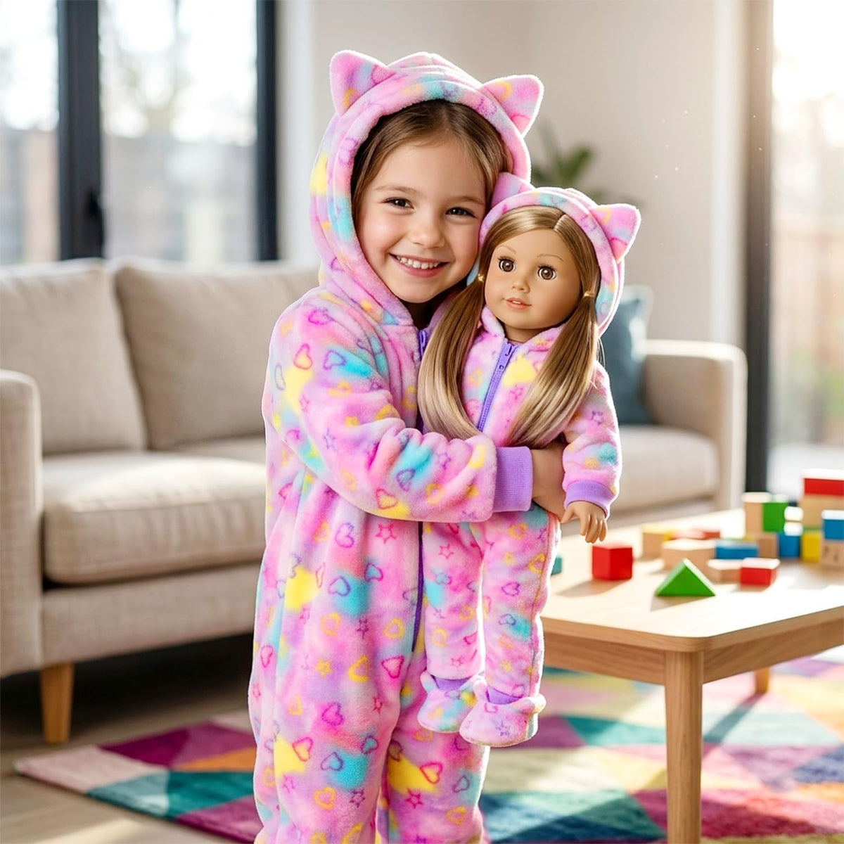 Ecore Fun 18 Inch Doll Clothes & Sleeping Bag Set, Fits American Style Doll