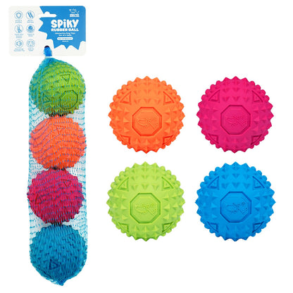 Best Pet Supplies Interactive Squeaky Dog Toy - Crinkle Duck, Yellow