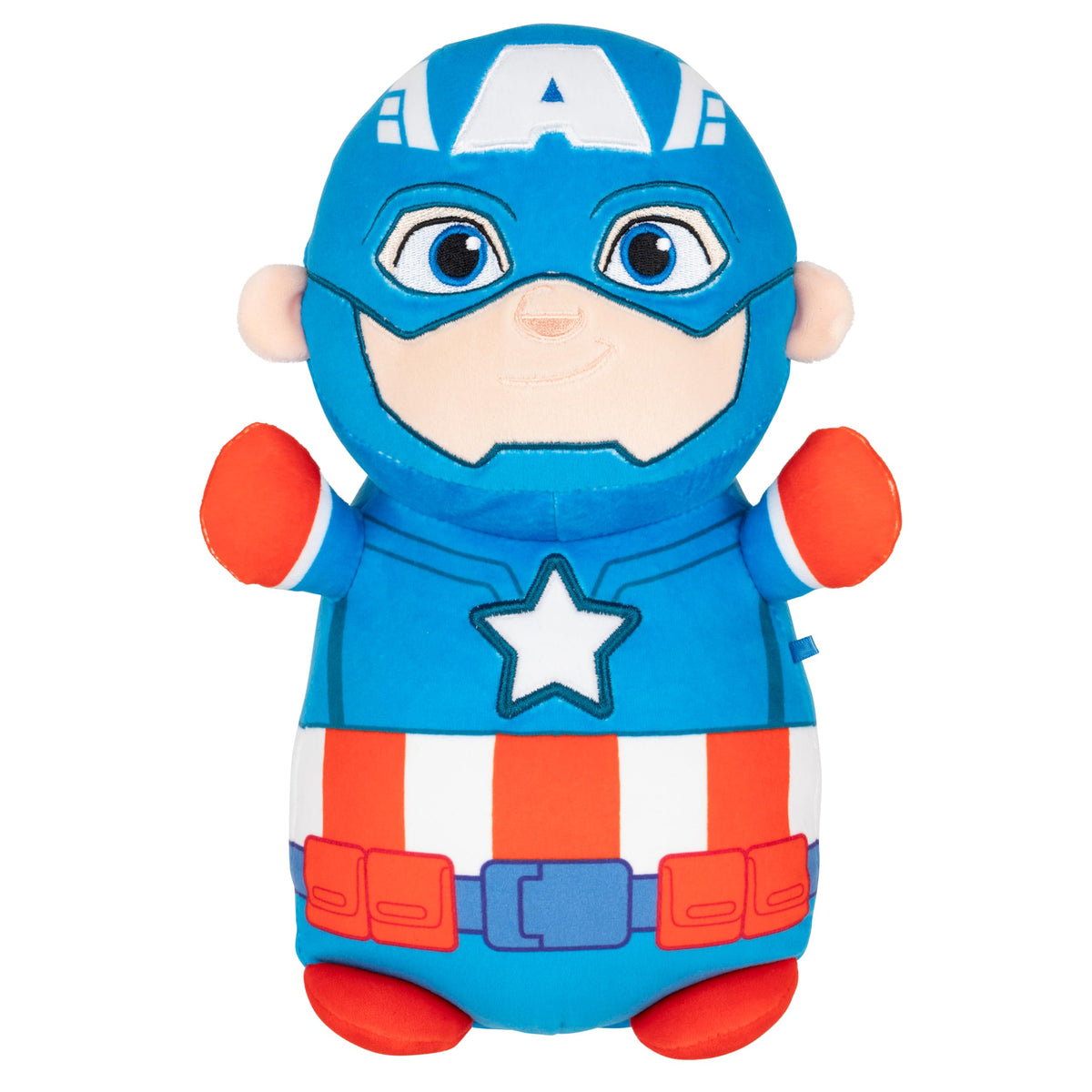 Squishmallows Original Marvel Spidey and His Amazing Friends 10-Inch Spidey HugMees - Medium-Sized Ultrasoft Official Jazwares Plush
