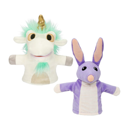 Bingo & Bluey Plush Toys 2-Pack, Soft Deluxe Fabric, Embroidered