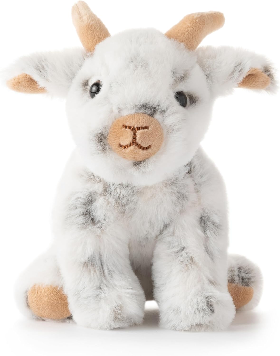 The Petting Zoo Goat Stuffed Animal Plushie, Babiez, Kids Gifts, 6 in