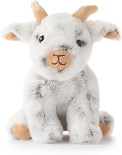 The Petting Zoo Goat Stuffed Animal Plushie, Babiez, Kids Gifts, 6 in