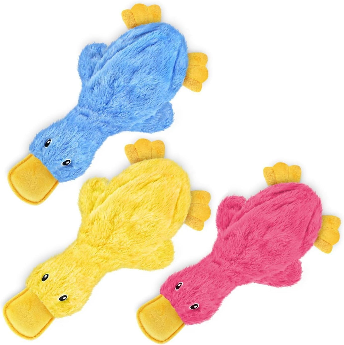 Best Pet Supplies Interactive Squeaky Dog Toy - Crinkle Chicken, Brown