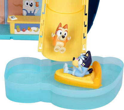 BLUEY Cruise Ship Playset with Slide, 15+ Accessories, 2 Figures