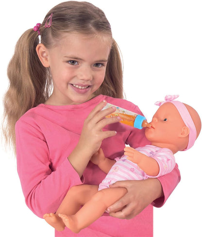 SCOM Baby Doll Bottle Accessories - 6 Pcs Magic Milk Feeding Toys Purple