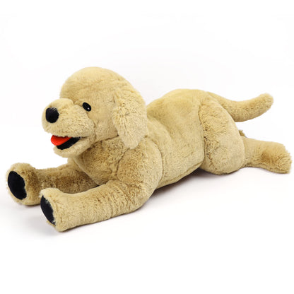 LotFancy Dog Stuffed Animals Plush, 21" Soft Cuddly Golden Retriever Plush Toys, Large Stuffed Dog, Puppy Dog Stuffed Animals, Easter Birthday Gift for Kids Girls Boys