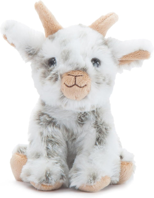 The Petting Zoo Goat Stuffed Animal Plushie, Babiez, Kids Gifts, 6 in
