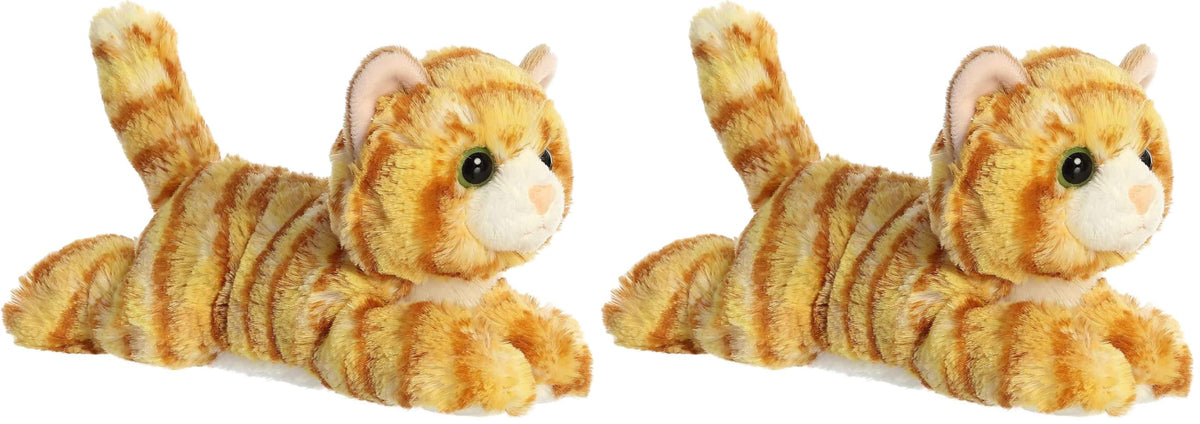 Aurora Mini Flopsie 8" Ginger Cat Adorable Stuffed Animal