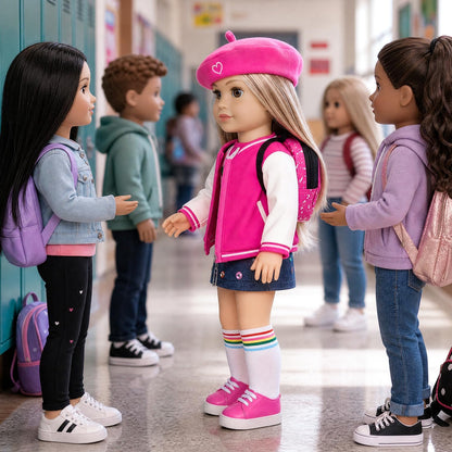 ZITA ELEMENT American 18 Inch Doll Clothes Accessories, Star Role Play Set