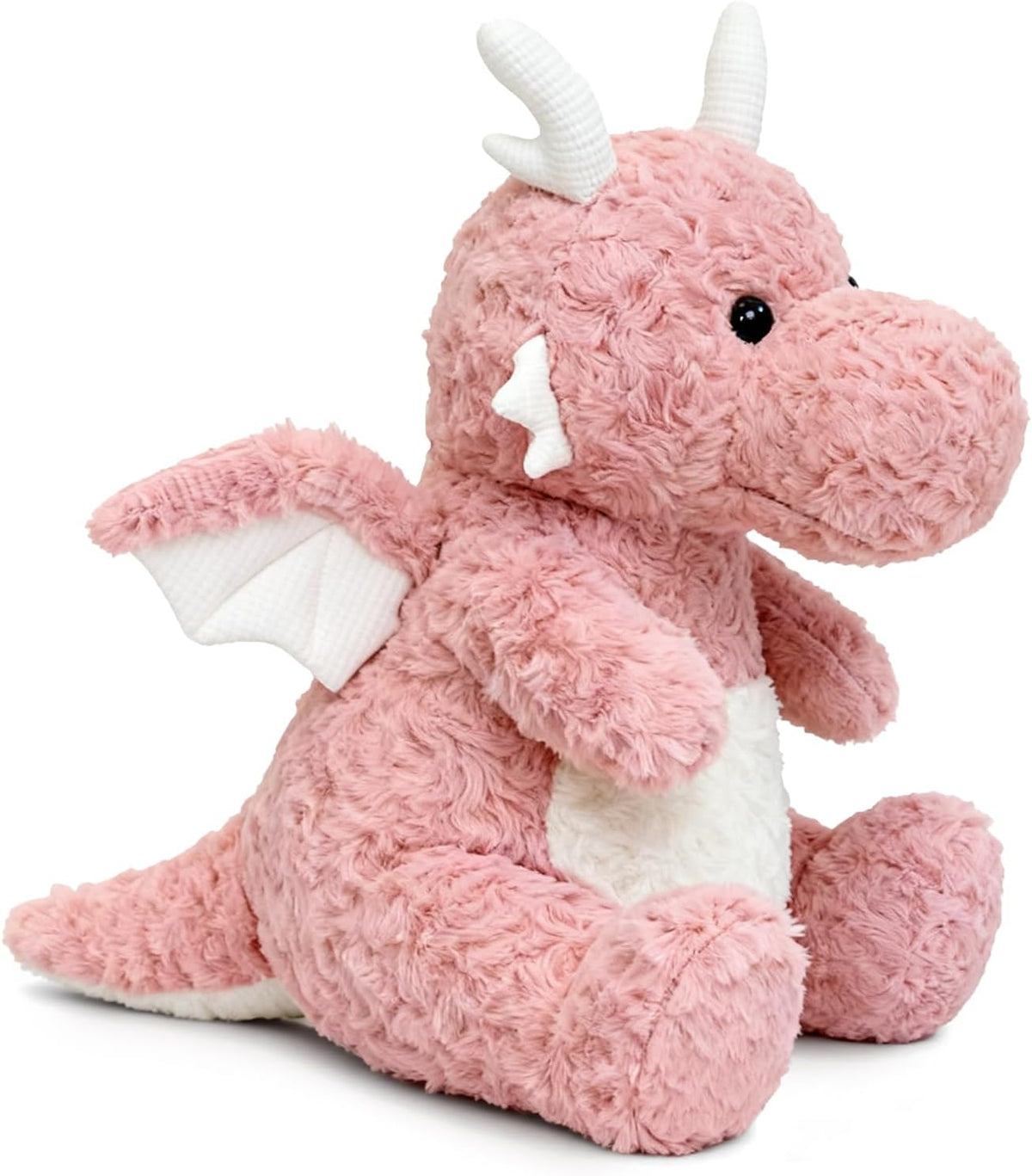 SUSULF Little Flying Dragon - Stuffed Animal Plush Toy Gifts（Pink,7.87in）