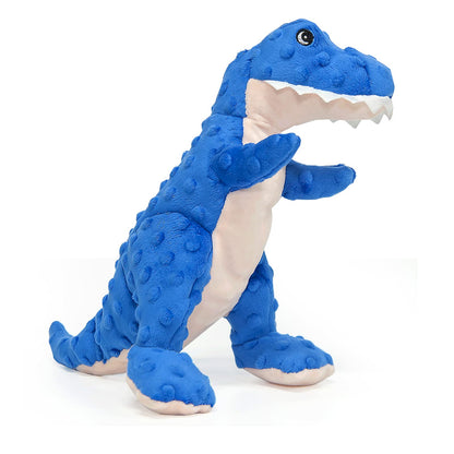 DODODOLA Dog Toys Puppy Toys Cute Squeaky Elephant Dog Toy with Crinkle Paper Stuffed Plush Animal to Keep Them Busy for Small Medium Large Dogs