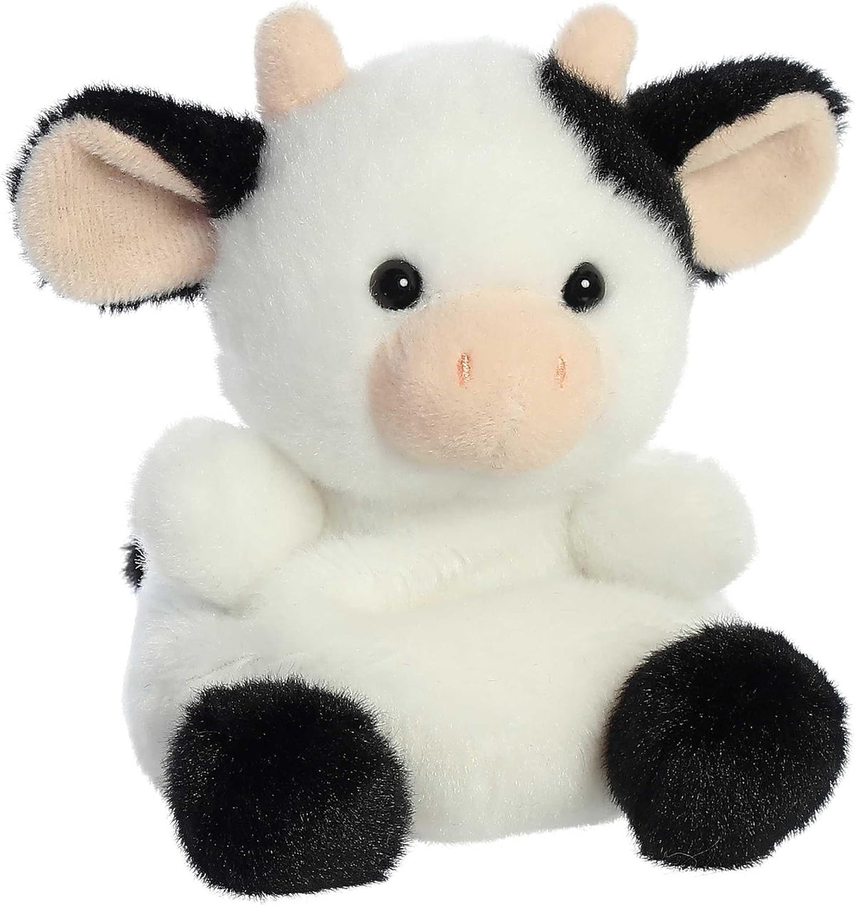 Aurora Palm Pals 4.5" Sweetie Cow Adorable Plush