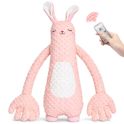 Interactive Plush Toy, Cute Animal Plush Stuffed Doll for Girls Boys, Portable Fun Play Toy for Home, Travel and Gift (Yellow Giraffe)