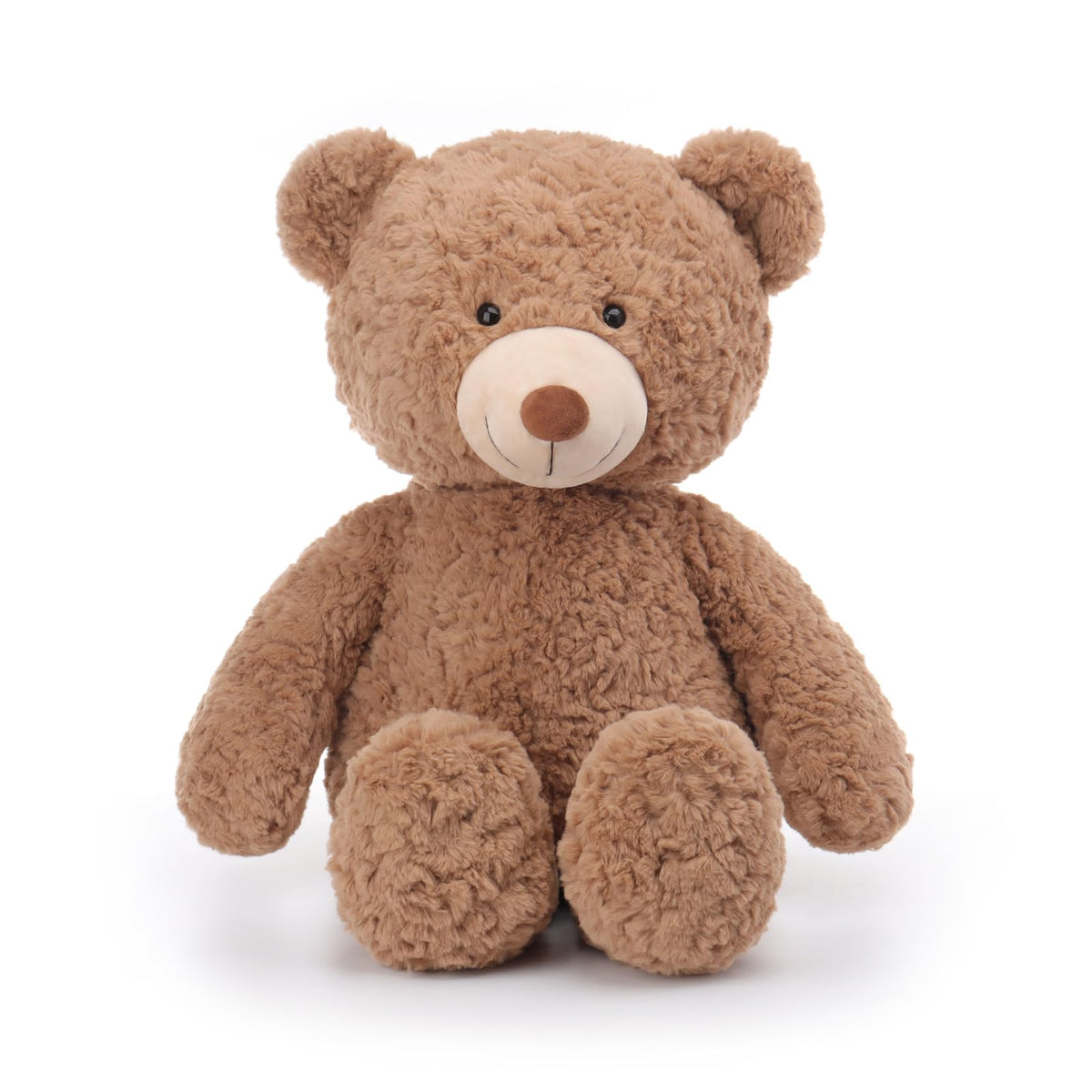 Apricot Lamb Toys Plush Brown Teddy Bear Stuffed Animal Soft Cuddly Perfect for Child 8 Inches