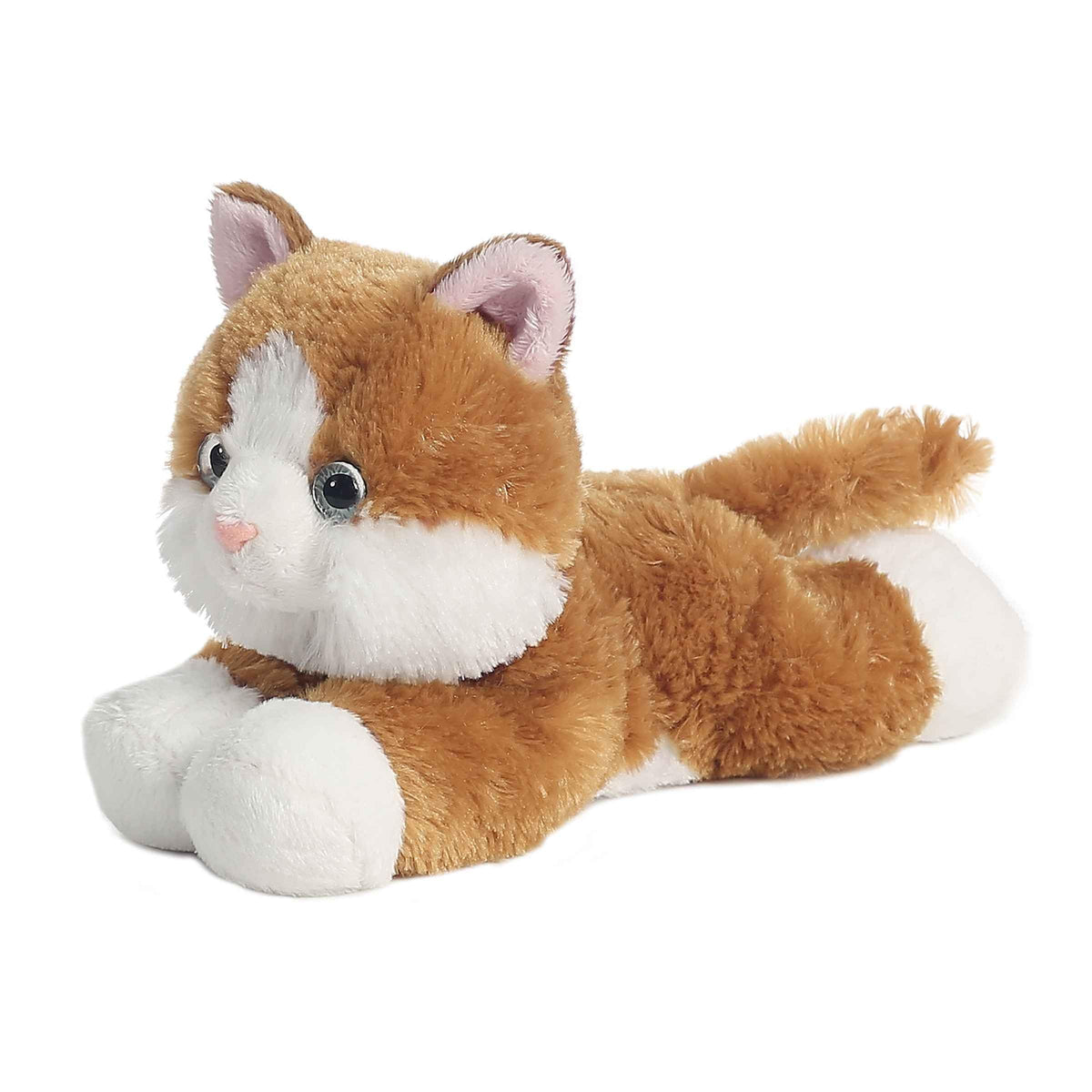 Aurora Mini Flopsie 8" Ginger Cat Adorable Stuffed Animal