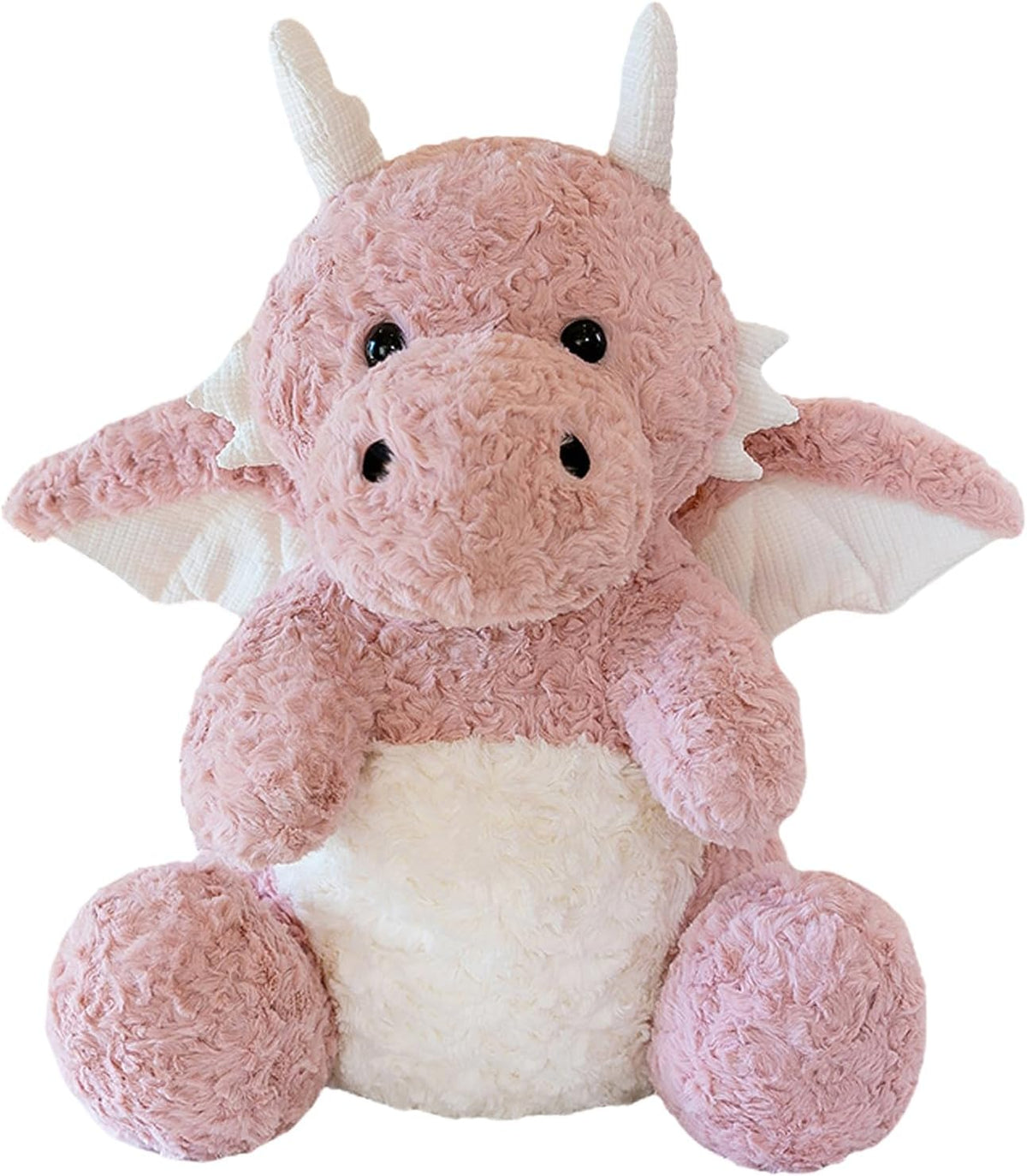 SUSULF Little Flying Dragon - Stuffed Animal Plush Toy Gifts（Pink,7.87in）