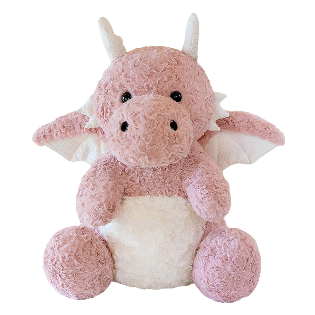 SUSULF Little Flying Dragon - Stuffed Animal Plush Toy Gifts（Pink,7.87in）