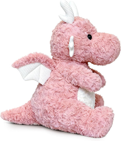 SUSULF Little Flying Dragon - Stuffed Animal Plush Toy Gifts（Pink,7.87in）