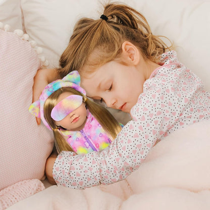 American 18" Doll Clothes and Sleep Bag Accessories Sleepover Outfit Set