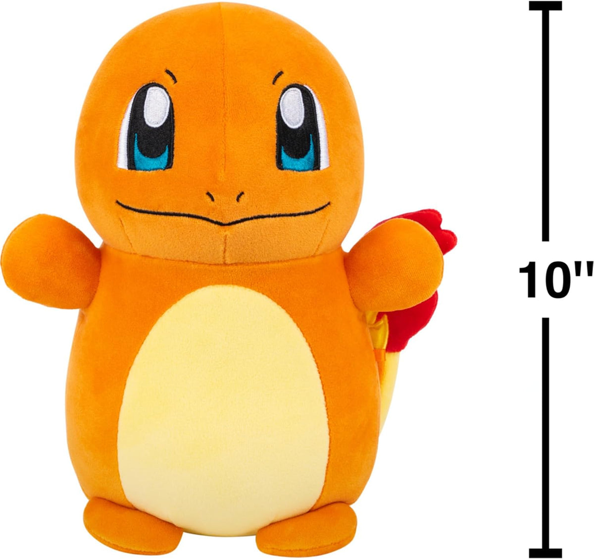 Squishmallows Original Pokémon 10in Charmander HugMees – Ultrasoft Official Jazwares Plush (Medium-Sized)