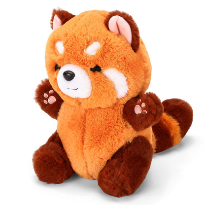 9” Red Panda Stuffed Animal Plushie Cute Plush Toy Gift for Girls Boys
