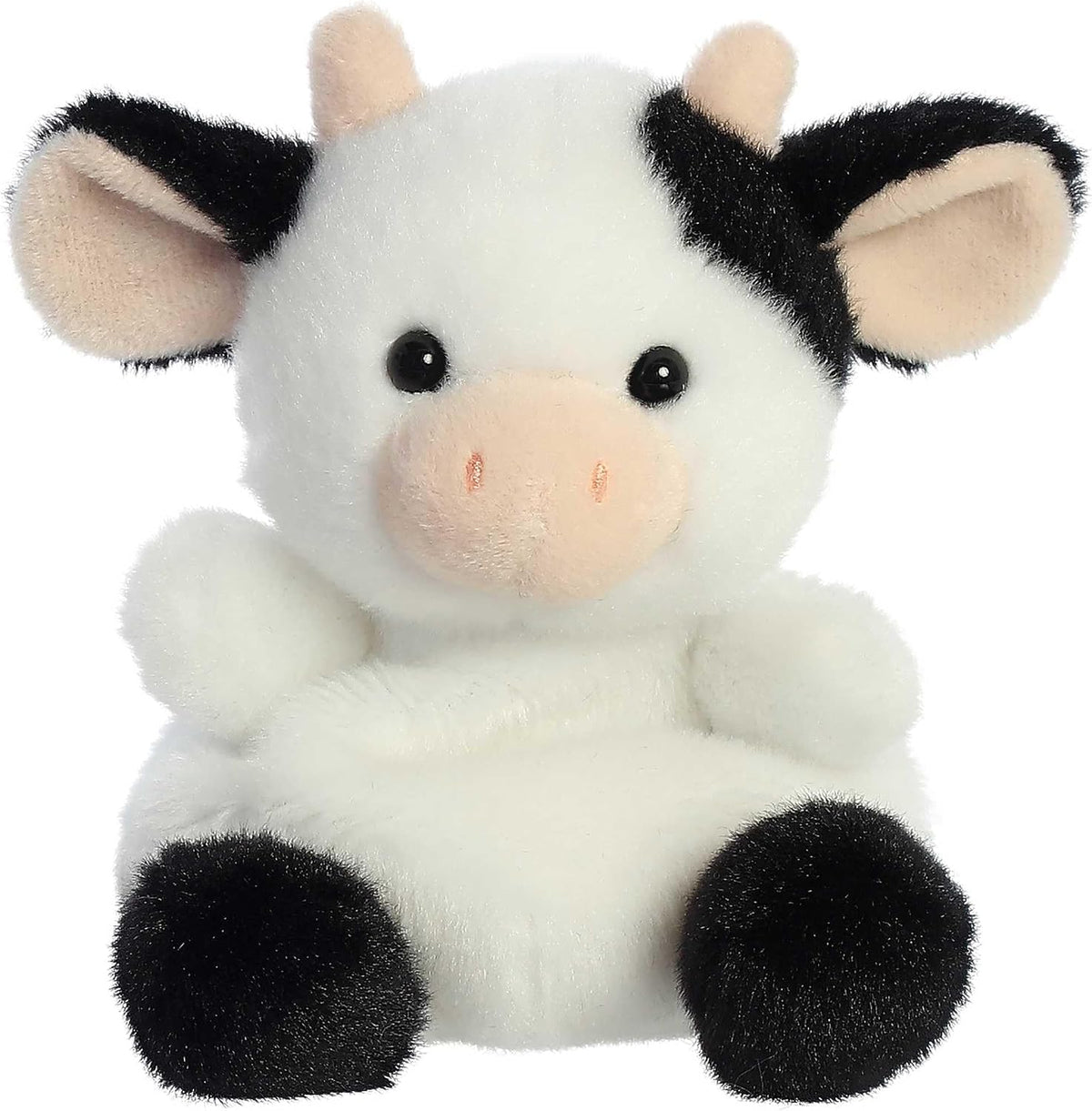 Aurora Palm Pals 4.5" Sweetie Cow Adorable Plush