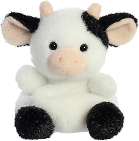 Aurora Palm Pals 4.5" Sweetie Cow Adorable Plush