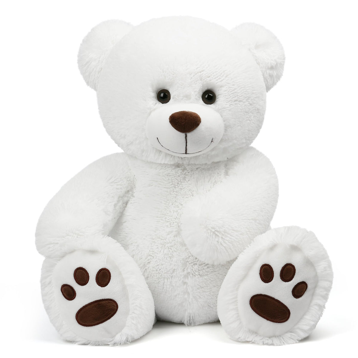 LotFancy Teddy Bear Stuffed Animals, 20 inch Soft Plush Toy, Brown