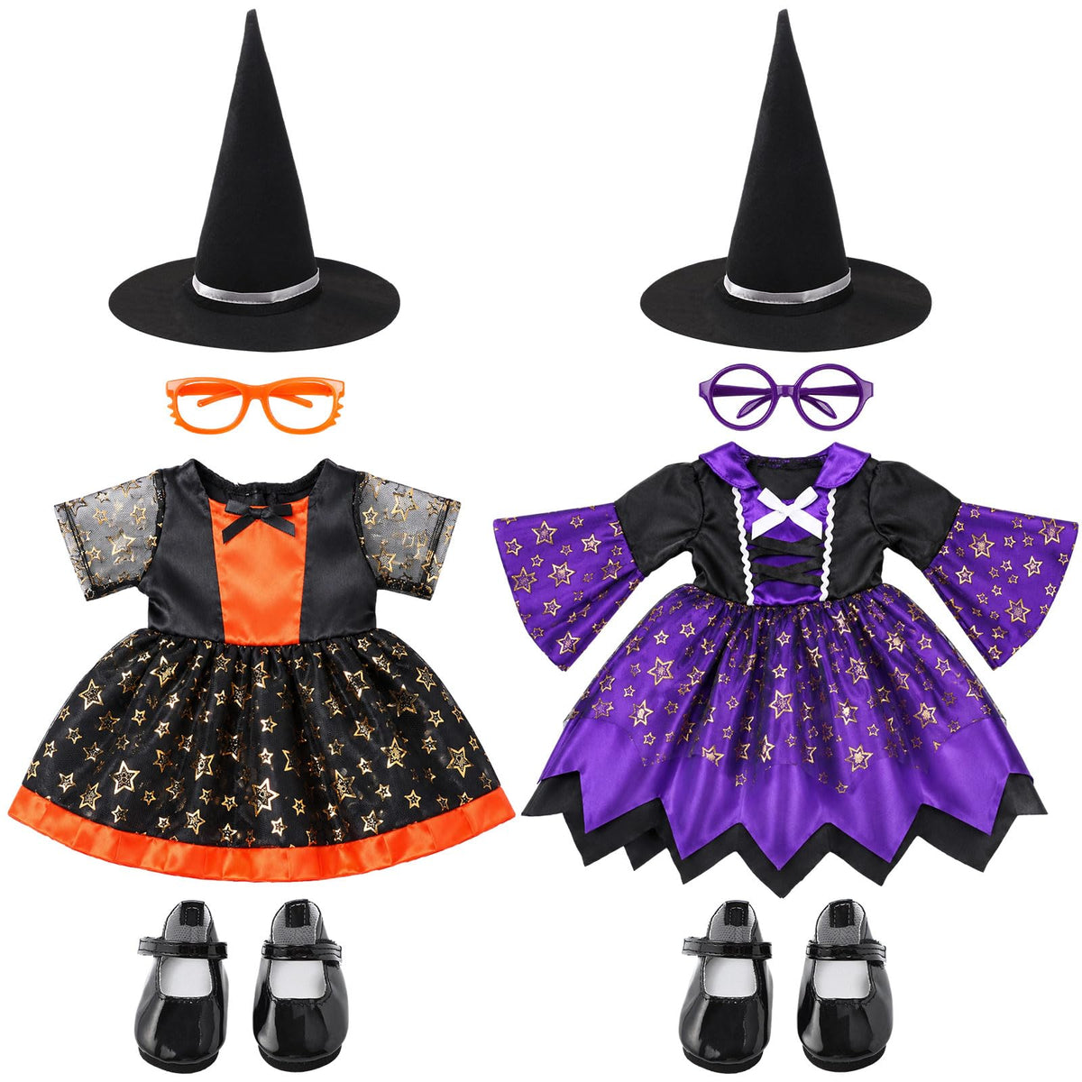 Kajaia 8 Pcs 18 Inch Doll Swimsuits Clothes and Accessories