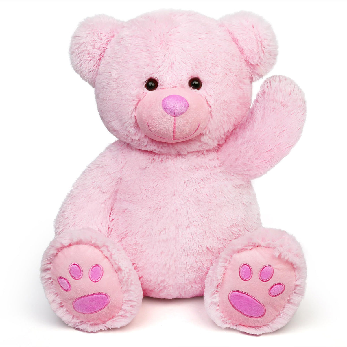 LotFancy Teddy Bear Stuffed Animals, 20 inch Soft Plush Toy, Brown