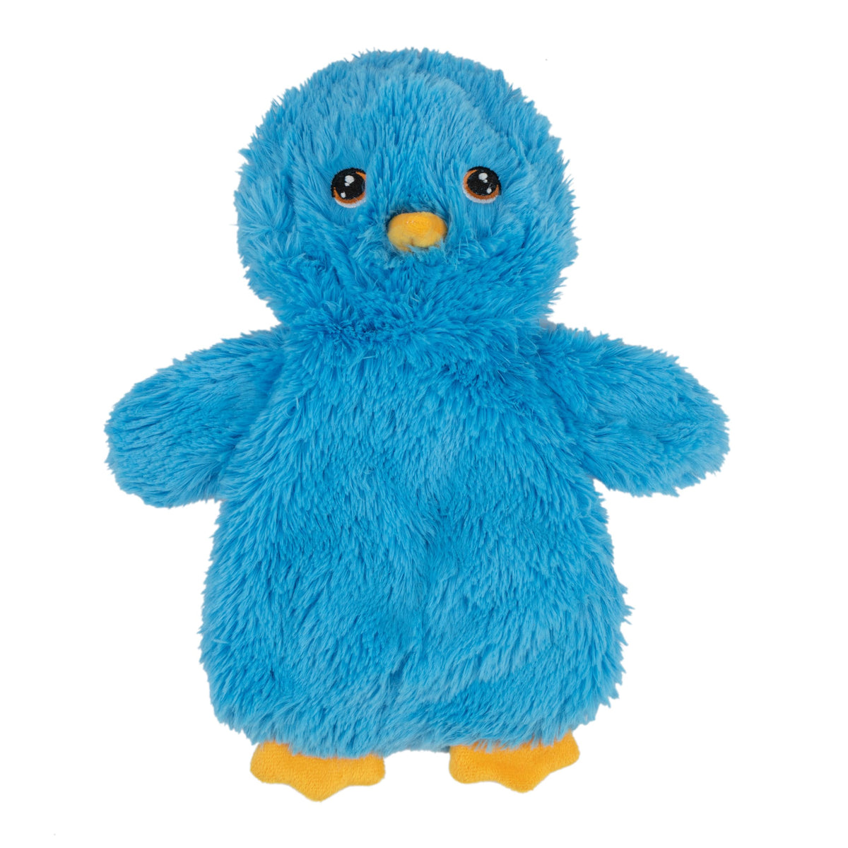 Best Pet Supplies Interactive Squeaky Dog Toy - Crinkle Duck, Yellow