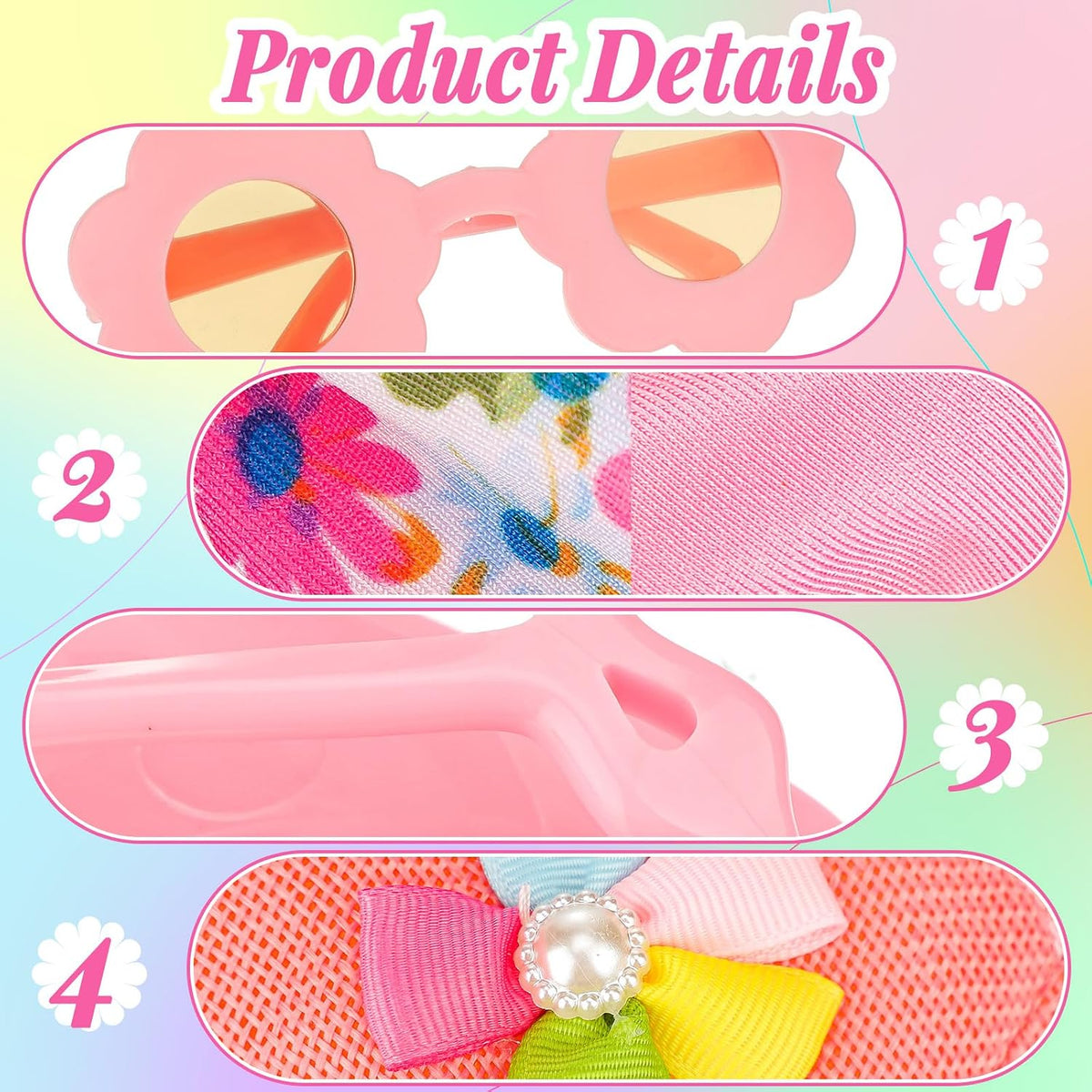 Kajaia 8 Pcs 18 Inch Doll Swimsuits Clothes and Accessories