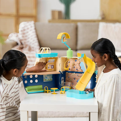 BLUEY Cruise Ship Playset with Slide, 15+ Accessories, 2 Figures