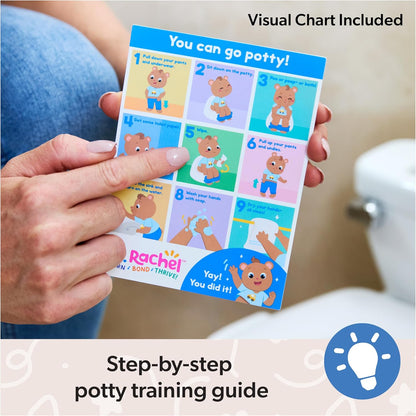 Ms. Rachel Potty Time with Bean, Interactive Plush Animal & Toilet